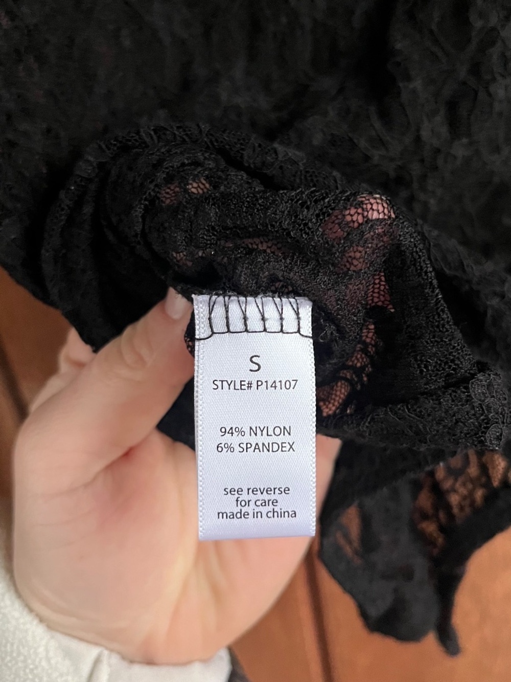 Womens Lace Body Suit - Picture 4 of 4